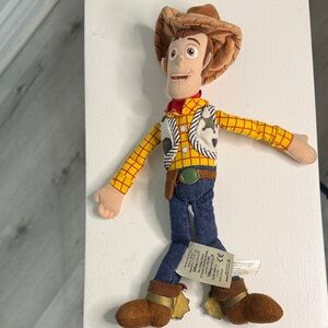 Disney Pixar Toy Story Woody Plush Doll 12” Sheriff Cowboy Stuffed Toy